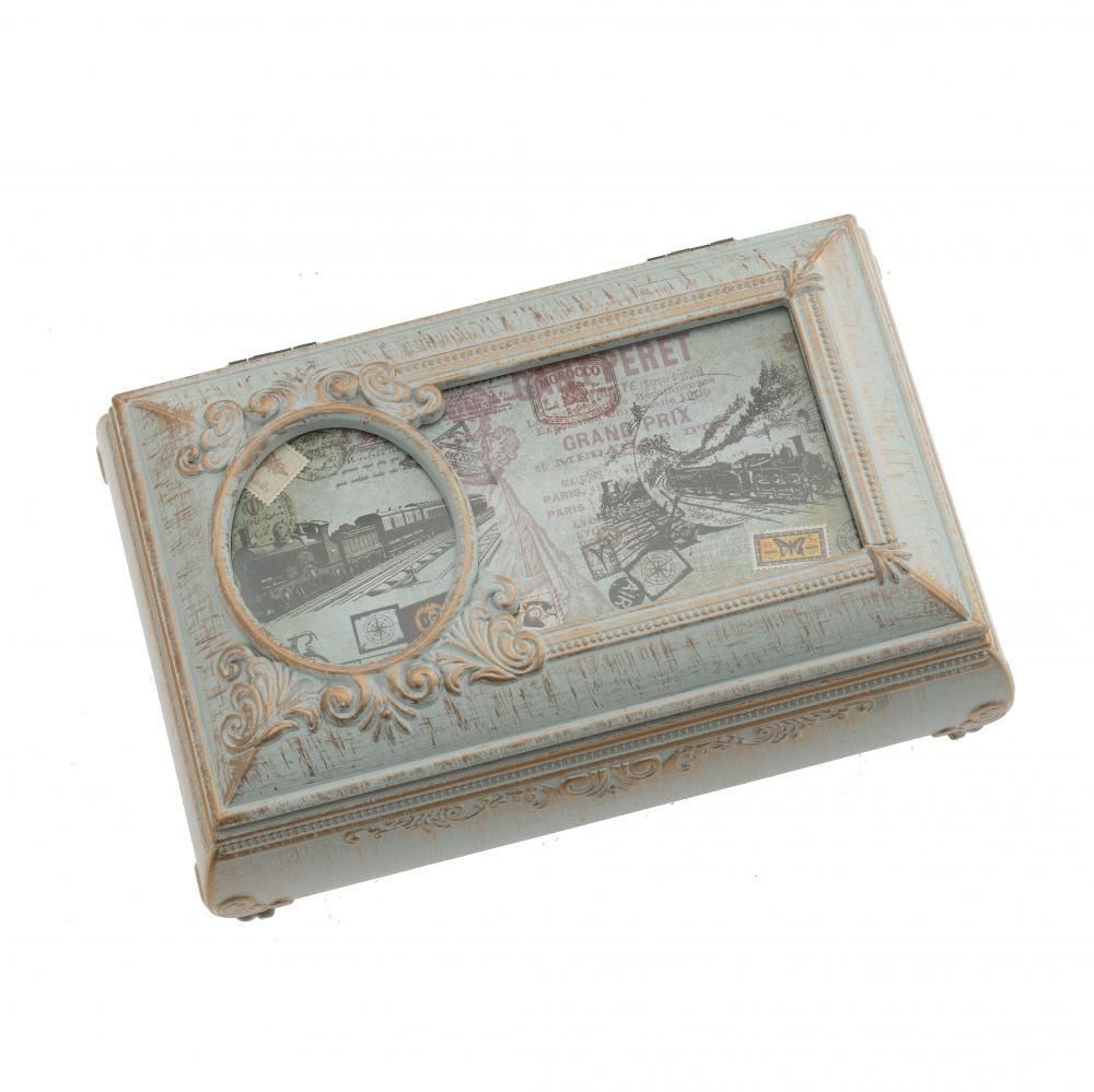 GAEM Шкатулка (музык.), L18 W12 H7,5 см, 5в.