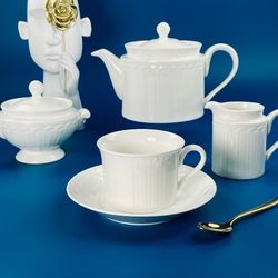 Lenardi 305-319 Чайный сервиз 17пр.340мл в под.уп.(х3)Фарфор