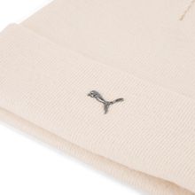 Шапка PUMA Metal Cat HighCrownBeanie, 02640404, акрил, молочный