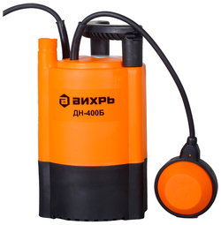 Насосная станция дренажный насос для чистой воды ВИХРЬ ДН-400 (400 Вт)