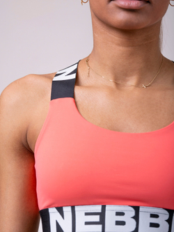 Топ NEBBIA Power Your Hero iconic sports bra 535 PEACH