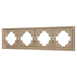 Рамка пластиковая FRM-TENDO-PL-4-GD (Arlight, -) 053850