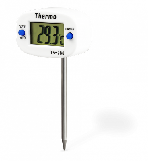 Термометр электронный белый ТА 288 (7 см)