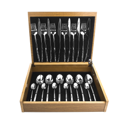 Набор столовых приборов на 6 персон 24 предмета Cutipol Mezzo Bright в подарочной упаковке