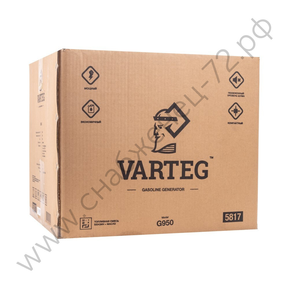 Электростанция бензиновая Varteg G950, Китай