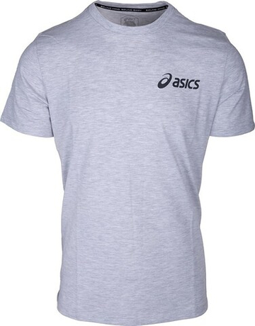 Мужская теннисная футболка Asics Chest Logo Short Sleeve T-Shirt - серый