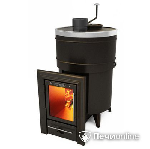 Печь для бани TMF Скоропарка 2012 Inox Люмина черная бронза
