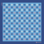 Шелковый платок SHANYRAQ BLUE 45x45