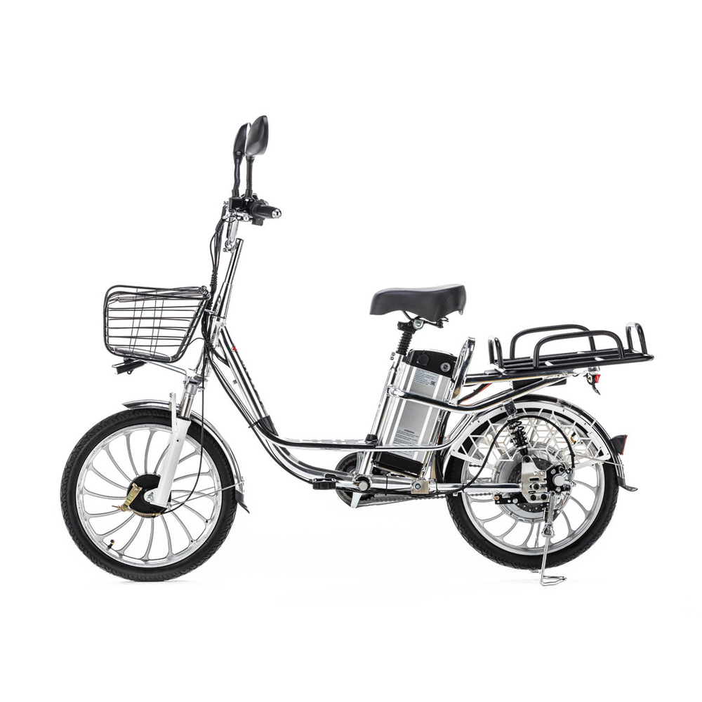 Электровелосипед Motax E-NOT Express 48V10A K серебристый