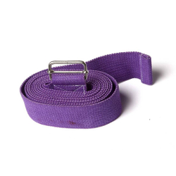 Ремень для йоги хлопковый Nature Color длиной 270 см Рамайога