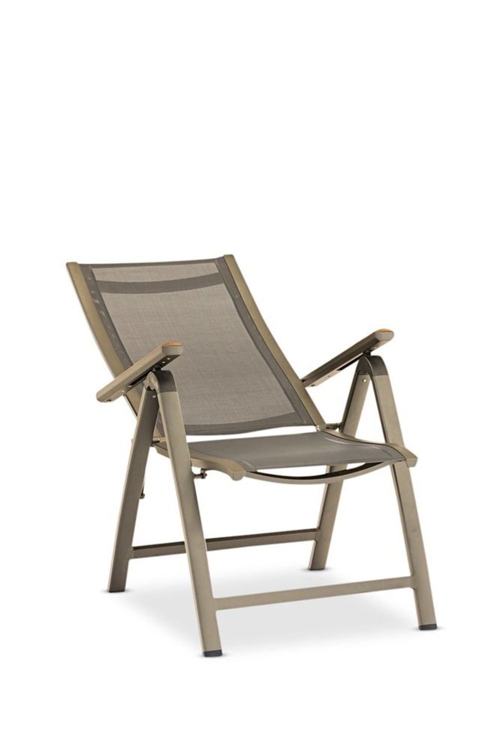 Lyon-Andy 280B+8R, комплект обеденной мебели бежевый/натуральный, алюминий/тик