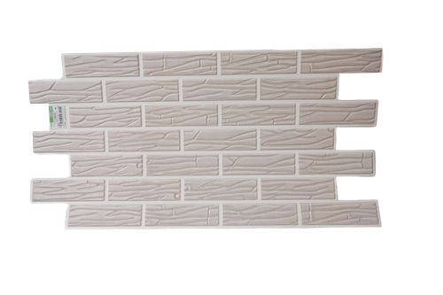 ПАНЕЛЬ ПВХ GRACE КИРПИЧ ВОЛНА БЕЖЕВАЯ 983Х497ММ 1ШТ