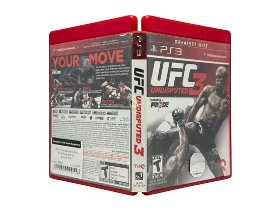 PS3 UFC Undisputed 3 (Б/У, Английская версия, BLUS-30738)