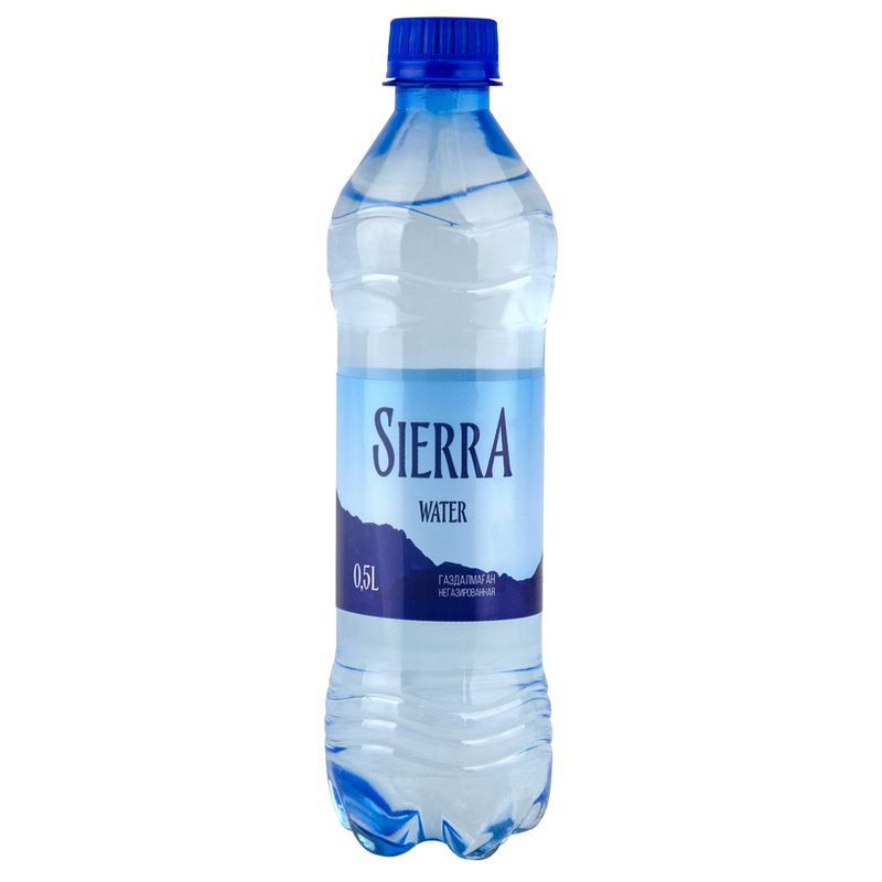 Вода питьевая Sierra негазированная 0,5 л/бут 12 бут/упак