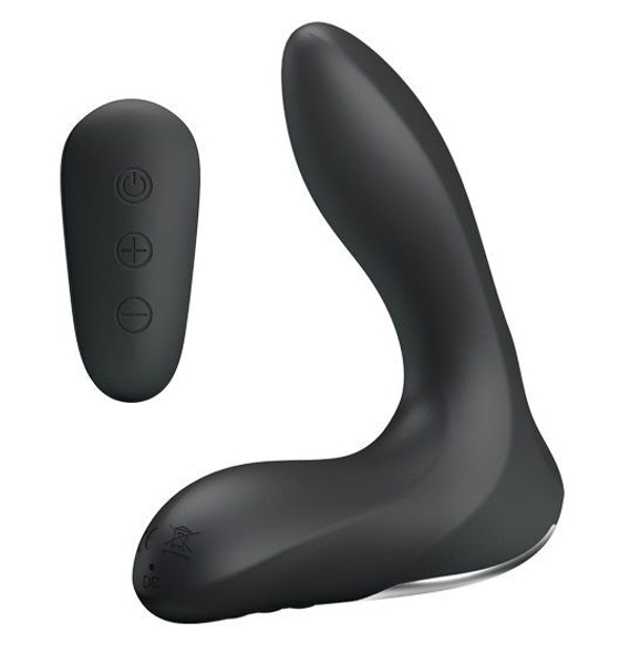 Массажер простаты Nasreddin с функцией расширения и пультом ДУ - 13,5 см.