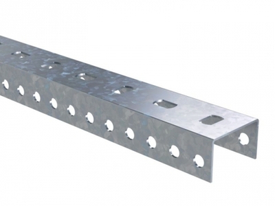 П-образный профиль PSM, L1800, толщ.2,5 мм, нержавеющая сталь AISI 304