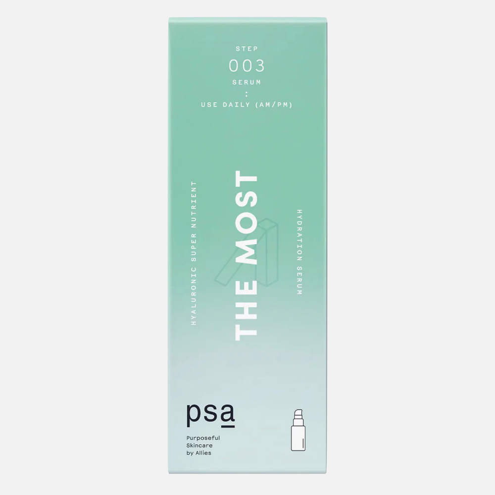 PSA THE MOST Hyaluronic Nutrient Hydration Serum Суперувлажняющая гиалуроновая сыворотка с нутриентами, 30 мл