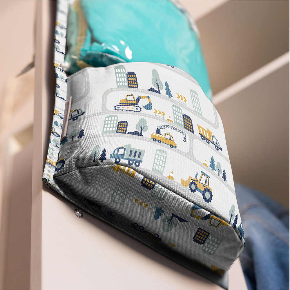 Кармашки для детского сада на липучке. Техника принт