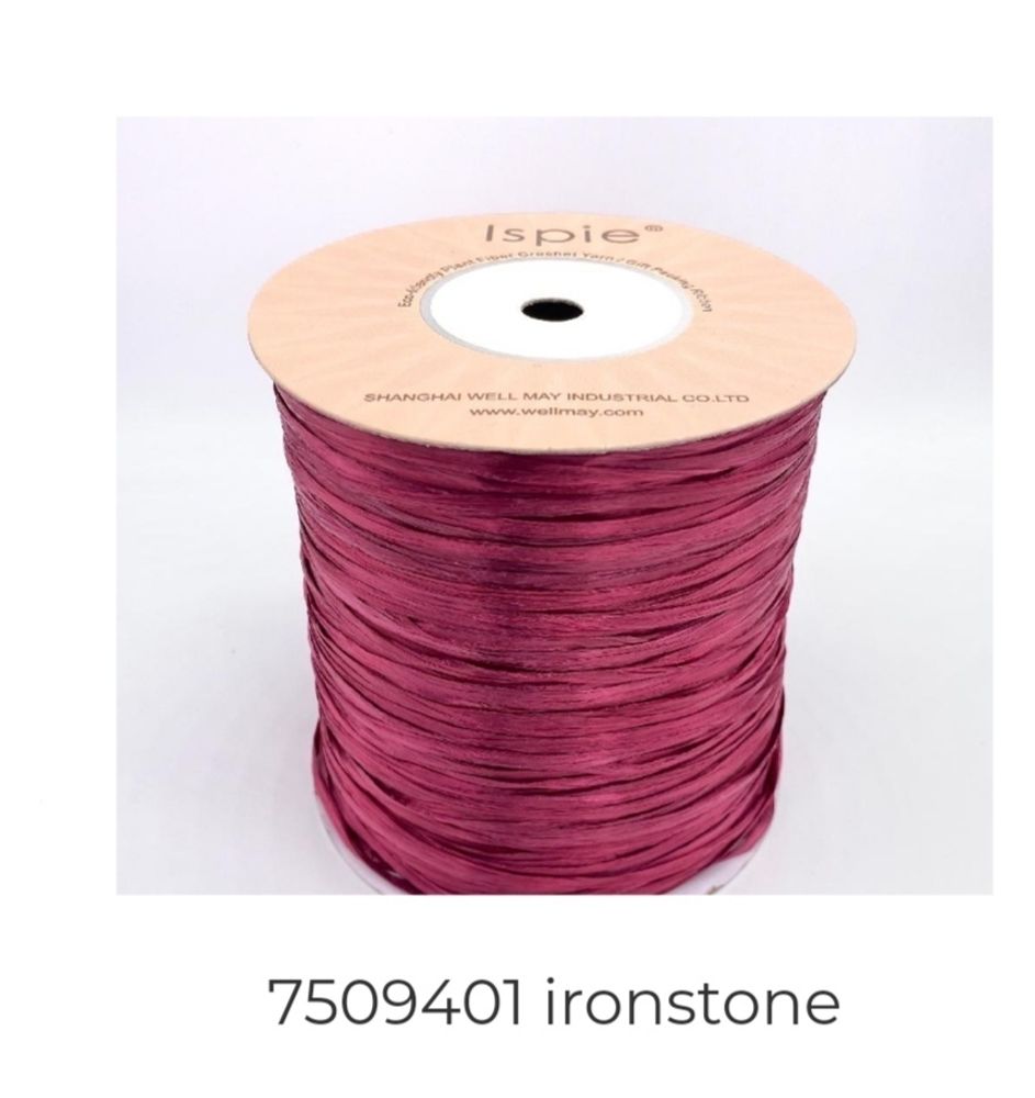 Рафия ISPIE металлизированная 	Ironstone