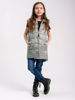 Жилет для девочки "Хит" ментол