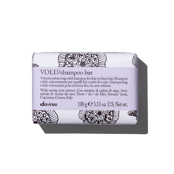 Davines Volu shampoo bar 100g- твердый шампунь