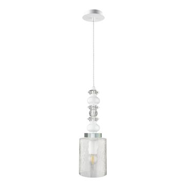 Подвесной светильник 1*Е27 MATEO SP1 WHITE белый Crystal Lux