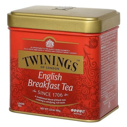 Twinings English Breakfast, ж\б, 100 гр