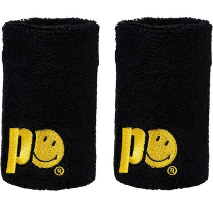 Теннисные напульсники Prince X Smiley Wristband Long 2P - black