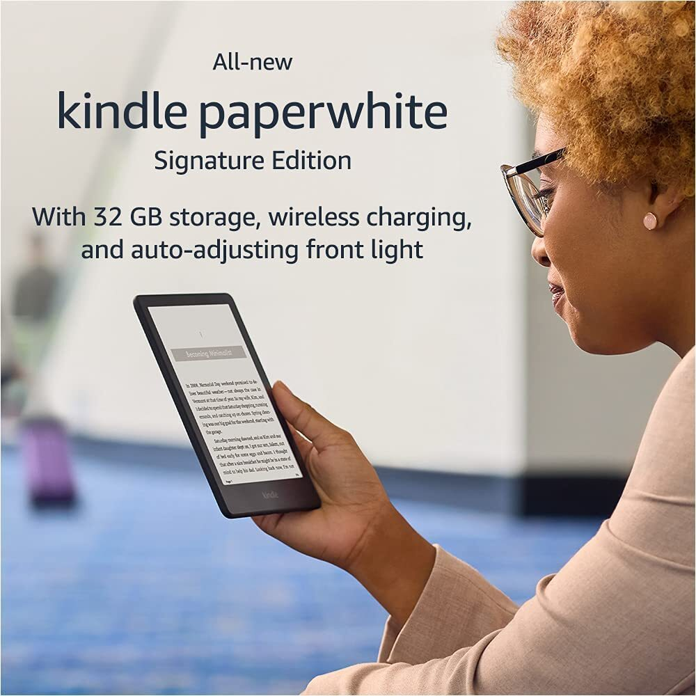 Amazon Kindle Paperwhite Signature Edition Black 32 ГБ 6,8" 2021 (Без Рекламы)
