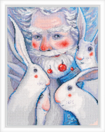 Коллекция:	Новый год и Рождество, Юмор¶Название по-английски:	¶Название по-русски:	Снежный¶Размер ка