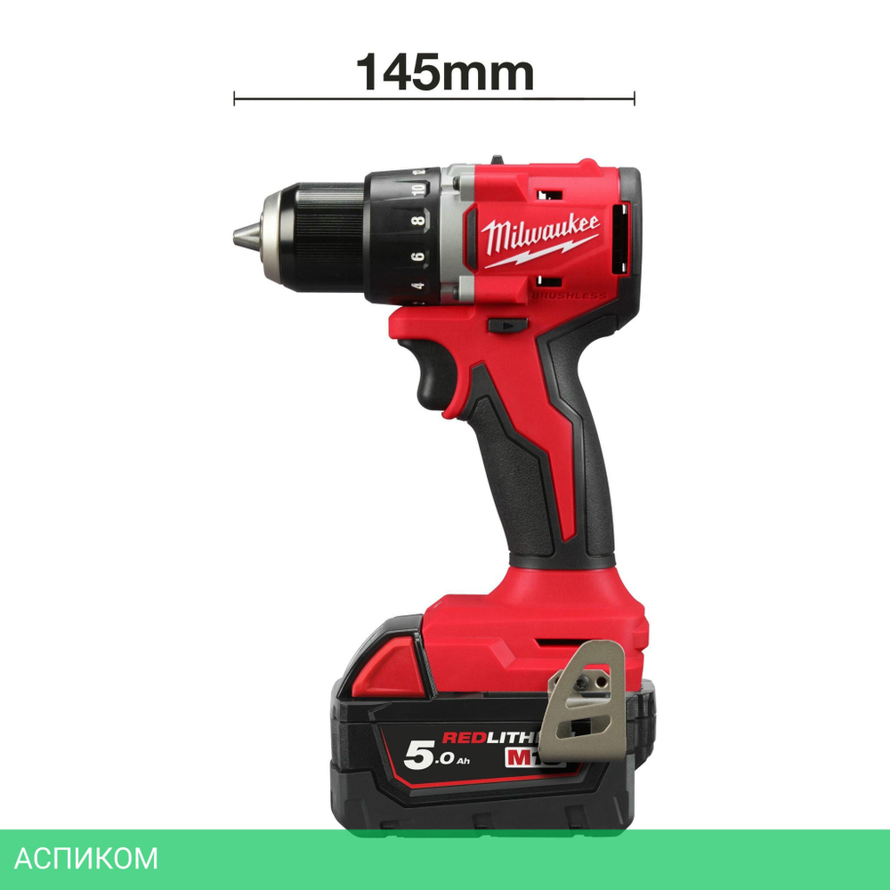 Дрель-шуруповерт Milwaukee M18 BLDDRC-502C (4933492835)