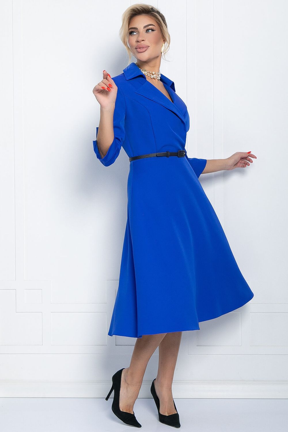 Платье Лесли (синее) П11518 LT Collection