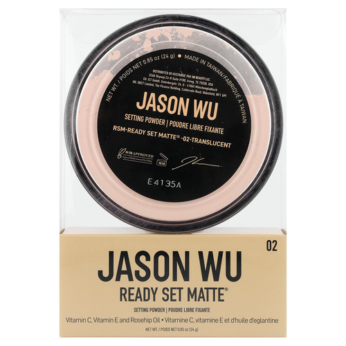 Jason Wu, Готовый набор матовых®, фиксированная пудра, оттенок 02 полупрозрачный, 24 г (0,85 унции)