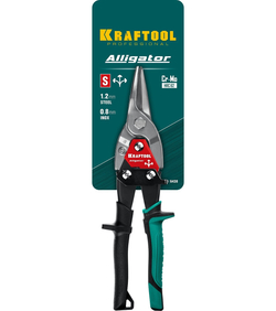 KRAFTOOL Alliator, 250 мм, прямые ножницы по металлу (2328-S)