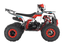 Квадроцикл Wels Thunder EVO 125 куб/см 10 л.с колеса 8" цвет Белый/красный