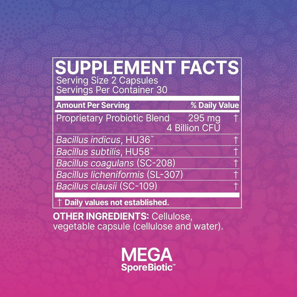 MicrobiomeLabs - MegaSporeBiotic 180 capsules