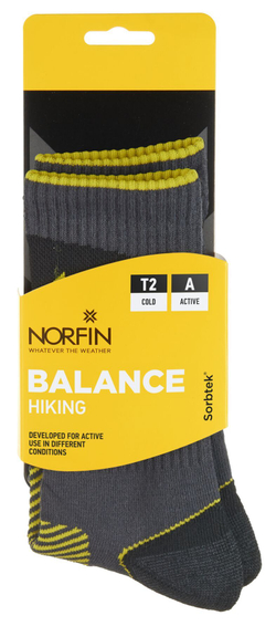 Носки Norfin T2A BALANCE HIKING CREW р.(42-44) L