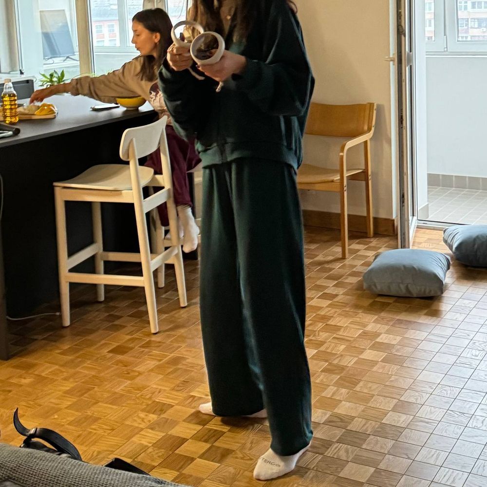 Брюки Смерч #6 изумрудные