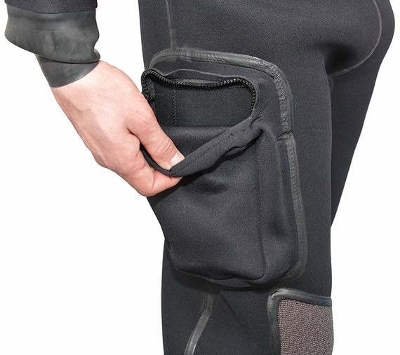 Гидрокостюм сухой Sublife Commercial NC5.0 4,5 mm