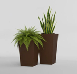 Кашпо, коллекция КОЛОР, форма КОНИК