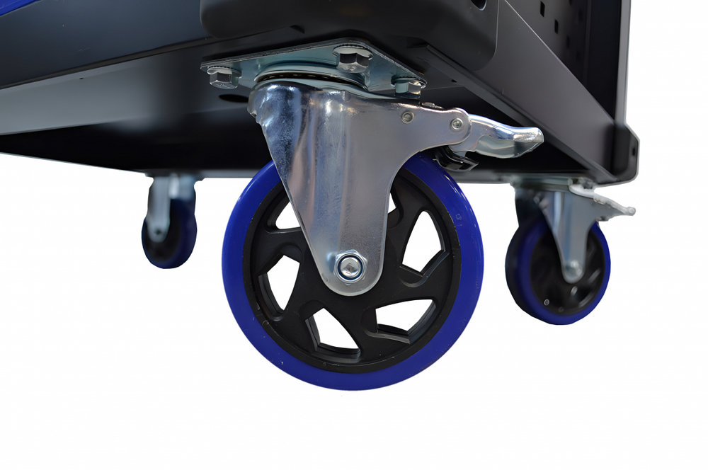 Инструментальная тележка GW-7ST Blue (Great Wolf ) 7 ящиков, увеличенные колеса с тормозом, ЦЗ