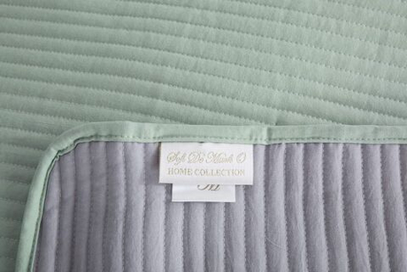 Покрывало 230x250 и 2 наволочки 50х70 Sofi De MarkO Жаклин зеленое