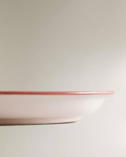 ZARA HOME ДЕТСКАЯ КЕРАМИЧЕСКАЯ ТАРЕЛКА, РАЗНОЦВЕТНЫЙ