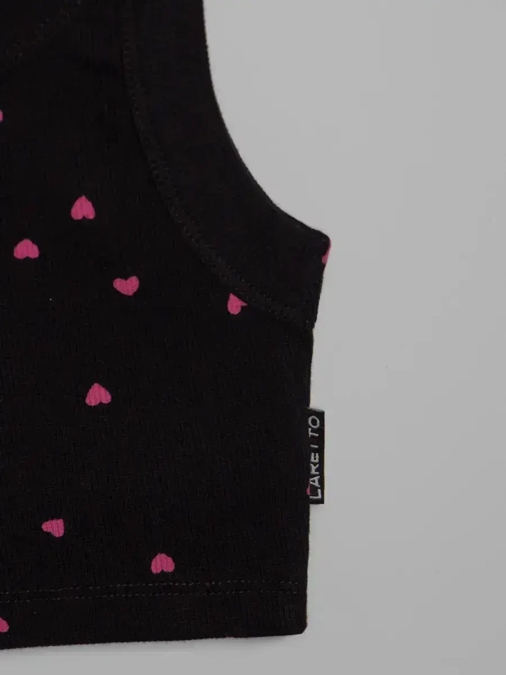 Летний кроп топ трикотажный детский