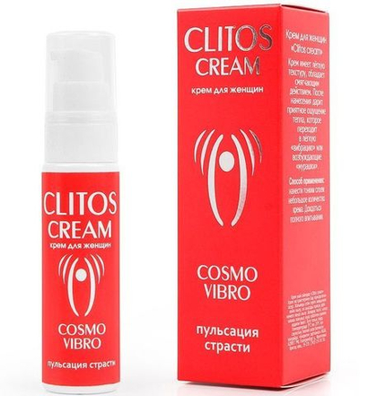 Возбуждающий крем для женщин Clitos Cream 25 г с муира-пуама