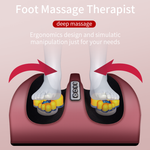 Массажёр Электрический для ног и стоп, роликовый массажер с подогревом "Foot Massage"