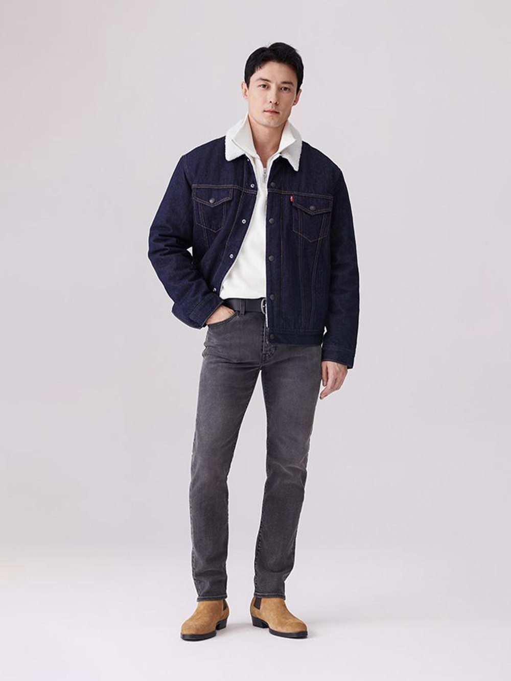 Мужские джинсы Levi's 502 Taper 29507-1588, Утепленные