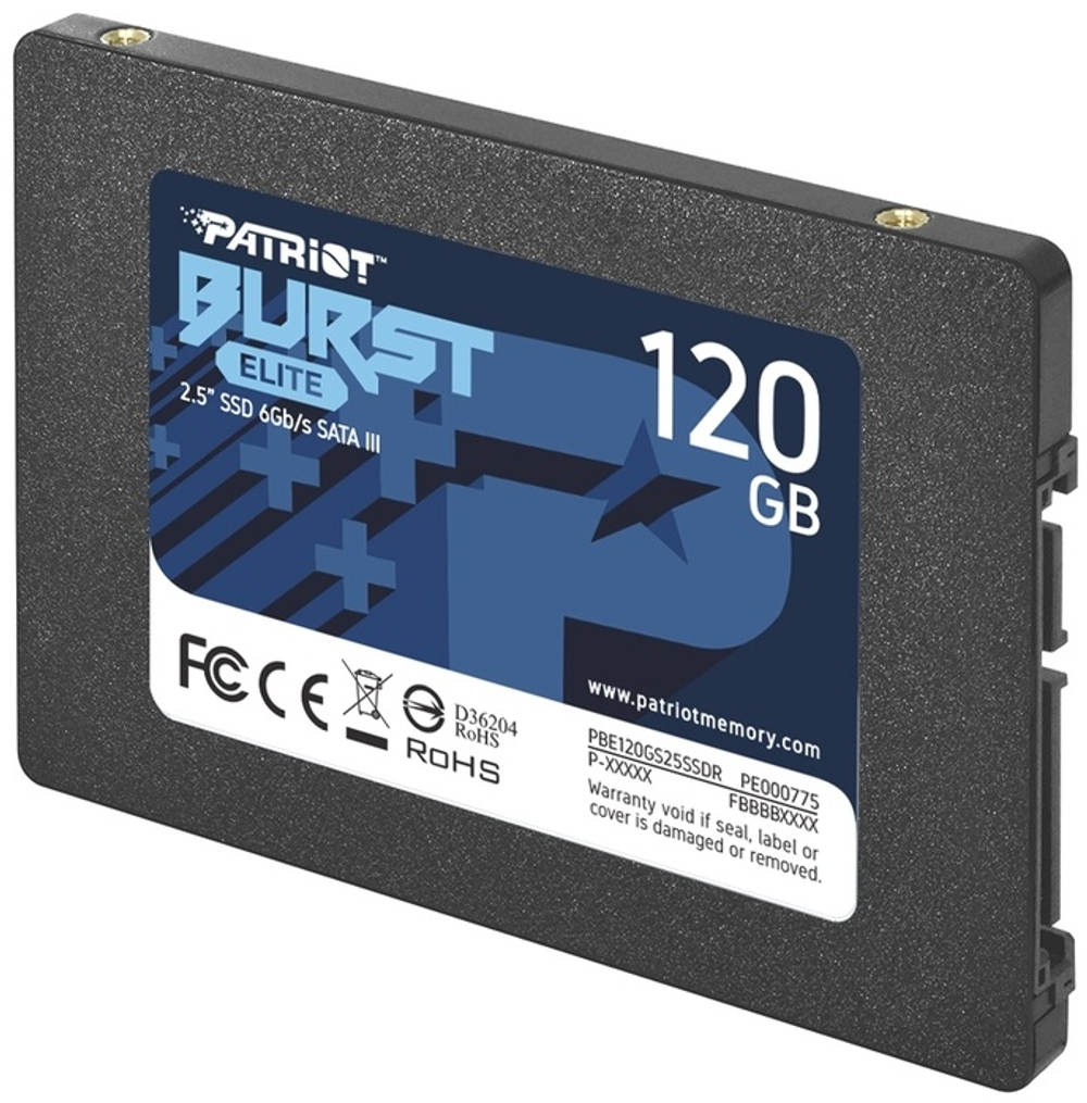 SSD Patriot Burst Elite PBE120GS25SSDR 120 Гб