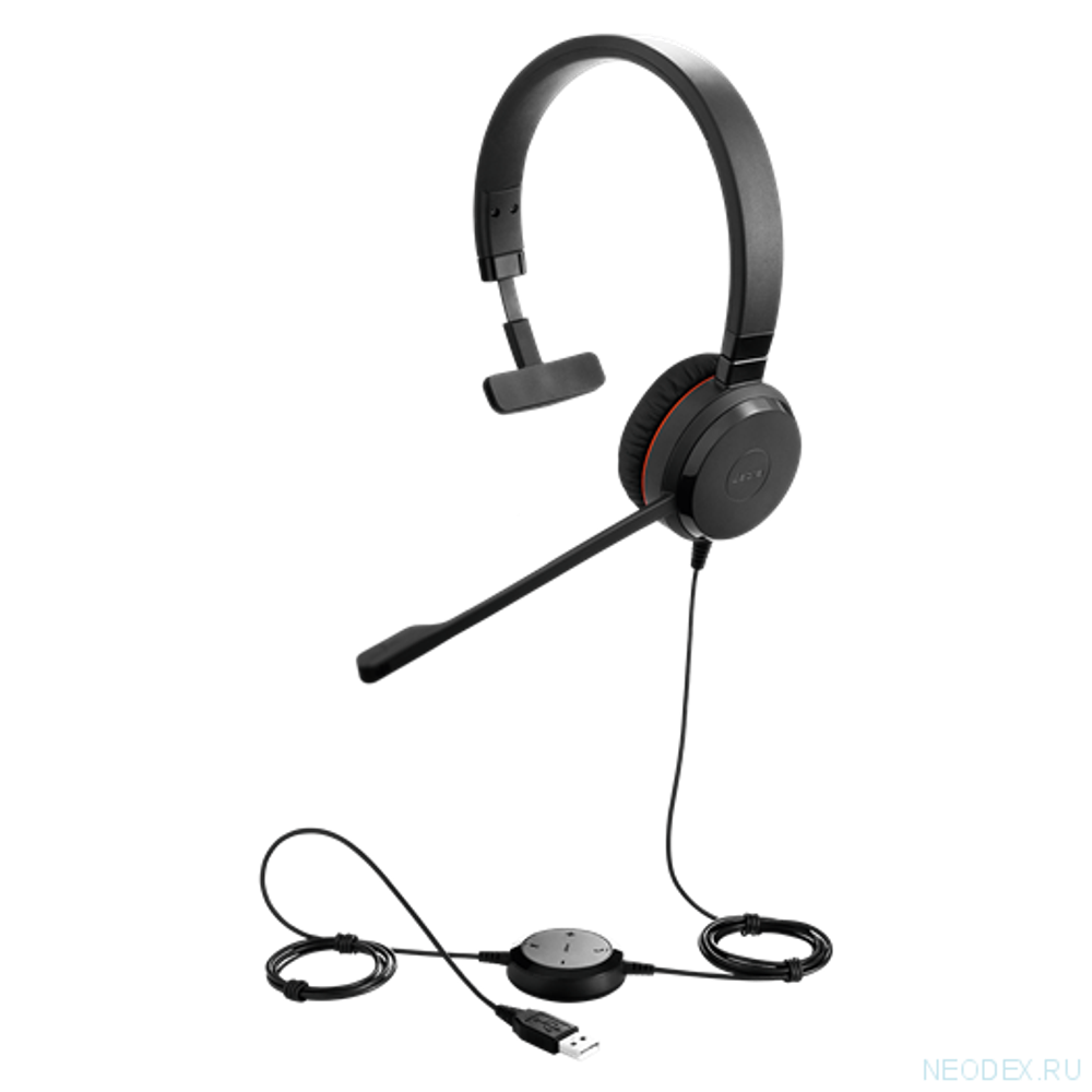 Jabra Evolve 20 SE Mono UC компьютерная гарнитура USB ( 4993-829-409 )