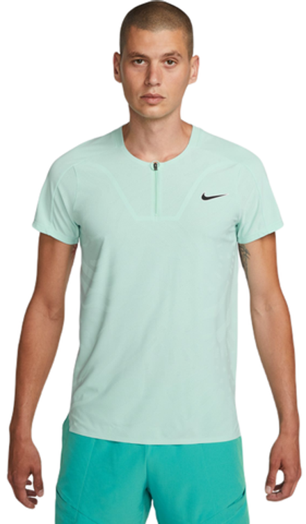 Теннисное поло Nike Court Dri-Fit Slam Tennis - jade ice/black